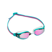 Aquasphere Fastland Swim Goggles in Mirrored Pink