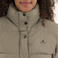 Women's Amaretto Long Puffer Vest