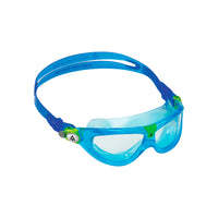 Aquasphere Seal kid 2 swimming mask in turquoise.