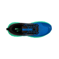 Men's Brooks Cascadia 17 running shoe in Victoria blue / black.