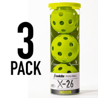 Indoor X-26 Pickleball (3 Pack)