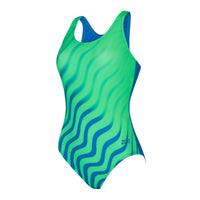 Blue Disco Sonicback Swimsuit Womens