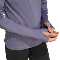 Own The Run Winterized Hooded 1/2 Zip Jacket - Womens