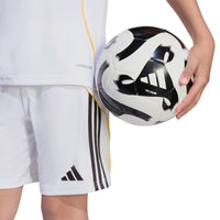 Real Madrid 25/26 Home Football Shorts Jnr