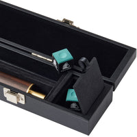 Black Attache 3/4 Jointed Cue Case