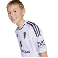 Man Utd 25/26 Away Football Shirt Jnr