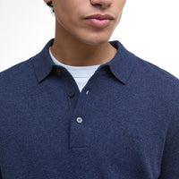 Hutherston Knitted Polo Shirt