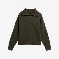 Lavensdale Half Zip Fleck Knitted Jumper Womens