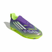 F50 League Laceless FG/MG Jnr Football Boots