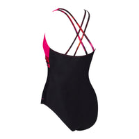 Inferno Panel Crossback Swimsuit Womens