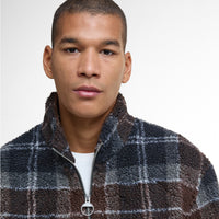 Tartan Fleece Zip Through Jacket