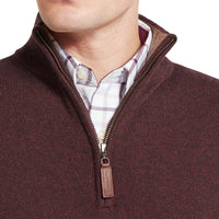Lewis Lambswool 1/4 Zip Jumper