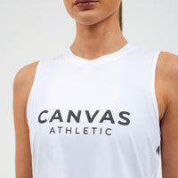 Technical Cropped Tank Women's