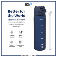 Recyclon Water Bottle with Straw (500ml)