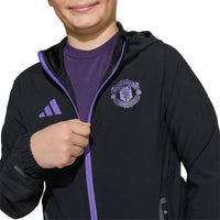 Man Utd 25/26 Football Travel Jacket Jnr