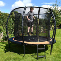 Evo-X Trampoline With Safety Zip Netted Enclosure (8 Feet)