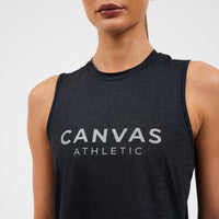Technical Cropped Tank Women's