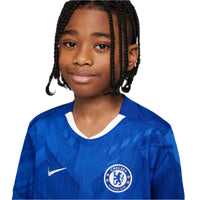 Chelsea 25/26 Home Football Shirt Jnr