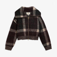 Carville Knitted Zip Through Womens