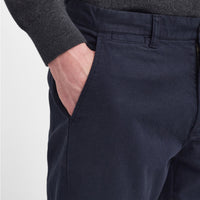 Washed Stretch Twill Tailored Fit Trouser