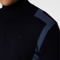 Kendrick Knitted Zipped Golf Sweater