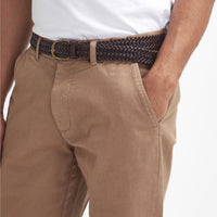 Washed Stretch Twill Tailored Fit Trouser