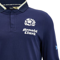 Scotland 26/27 Home Cotton Long Sleeve Rugby Shirt