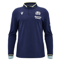 Scotland 26/27 Home Cotton Long Sleeve Rugby Shirt
