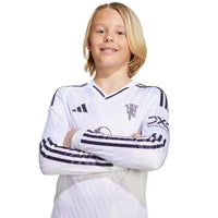Man Utd 25/26 Away L/S Football Shirt Jnr