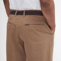 Washed Stretch Twill Tailored Fit Trouser