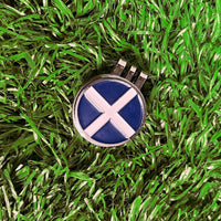 Scotland Tour Golf Cap Clip