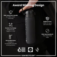 Recyclon Water Bottle with Straw (500ml)