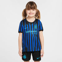 Inter Milan 25/26 Home Little Kids Football Kit