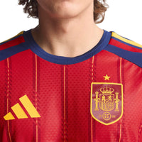 Spain 26 Home Long Sleeve Authentic Football Shirt