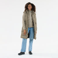 Women's Amaretto Long Puffer Vest
