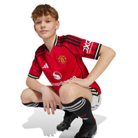 Man Utd 25/26 Home Football Shirt Jnr