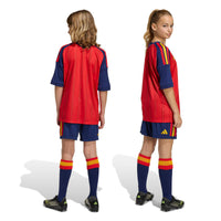 Spain 26 Home Football Shorts Jnr