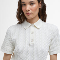 Hartland Knitted Polo Jumper Womens
