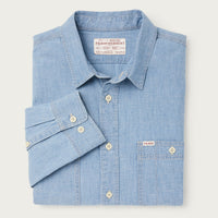 Chambray CPO Cotton Shirt