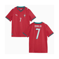 Portugal 26 Home Ronaldo 7 Football Shirt Jnr