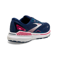 Brooks adrenaline gts 23 women's running shoe in blue / raspberry.