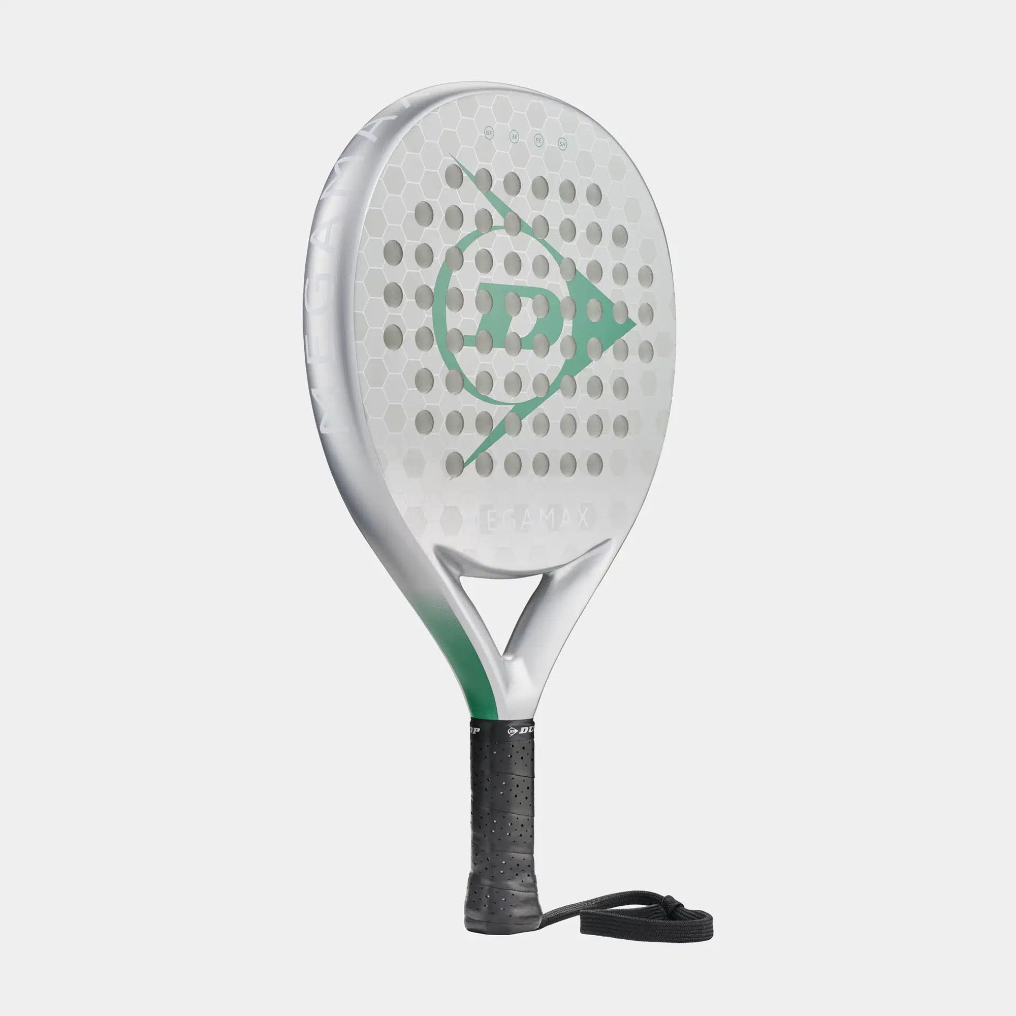 Nippo Silver Racket Dunlop Megamax Silver Padel Racket | Graphite – Greaves Sports