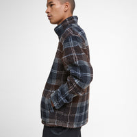 Tartan Fleece Zip Through Jacket