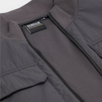 Ethan Funnel Neck Quilted Sweat