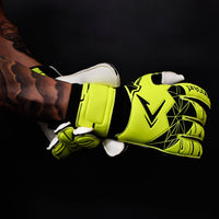 Junior Fusion X Flat Cut Essential Goal Keeper Gloves