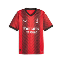 23/24 AC Milan home shirt, adult sizes, short sleeves from PUMA