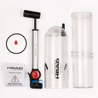 Head Tennis & Padel Ball Pump Pressuriser (4 Ball)