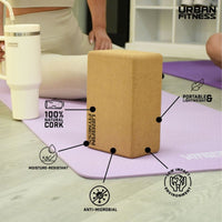 Cork Yoga Brick