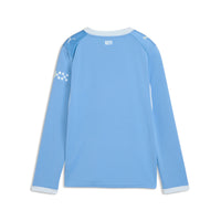Man City 26/27 Home L/S Football Shirt Jnr