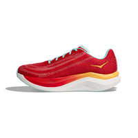 Hoka Mach X Running Shoes in Cerise cloudless colour.